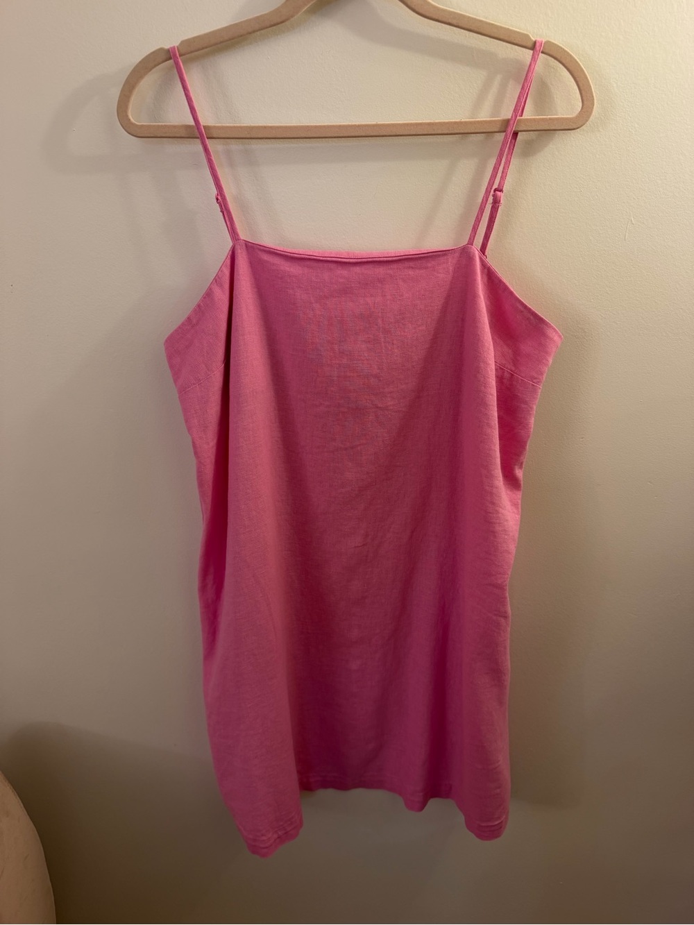 a new day Bright Pink Spaghetti Strap Dress
